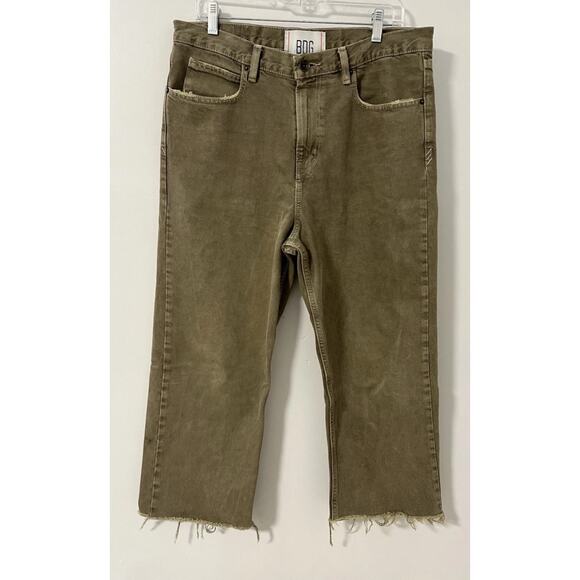 BDG Skater wide leg pants size 32x30 frayed‎ bottoms - Picture 1 of 3